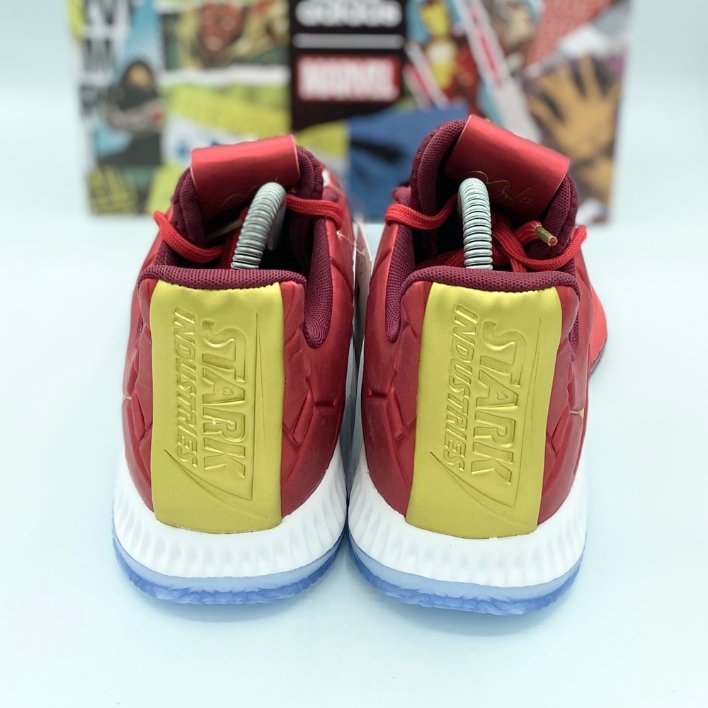 New Adidas Marvel Harden Vol. 3 J Iron Man - Picture 4 of 5
